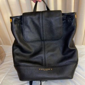 MARC JACOBS | Black leather backpack | EUC!